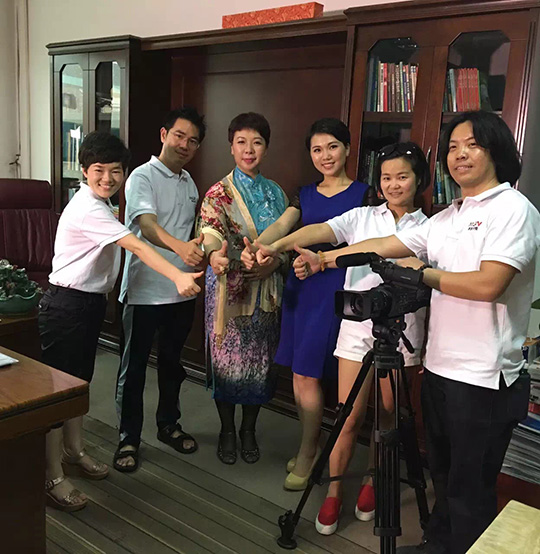 东盟卫视专访叼嘿软件下载大全空气能董事长陈帅荣
